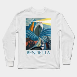 The Future Rises by Umberto Bendetta Long Sleeve T-Shirt